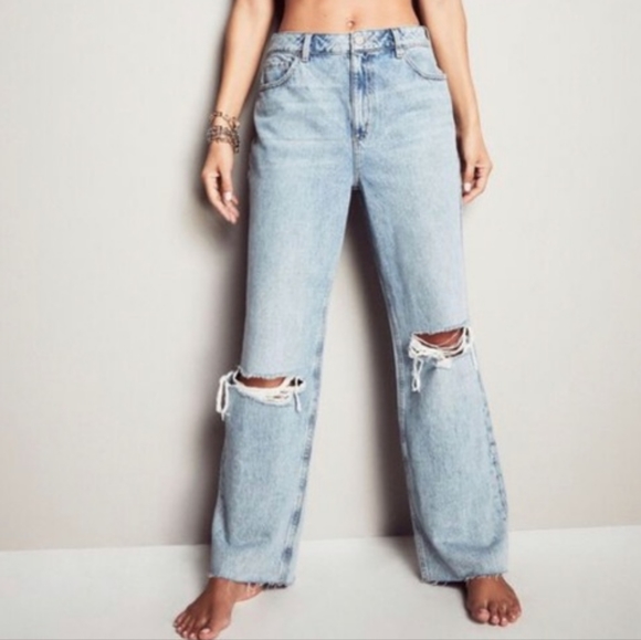 Dynamite High-Waisted Wide-Leg "Heidi" Jeans in size 24, Short - Picture 5 of 5